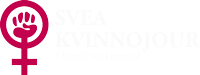 Svea Kvinnojour logo invert